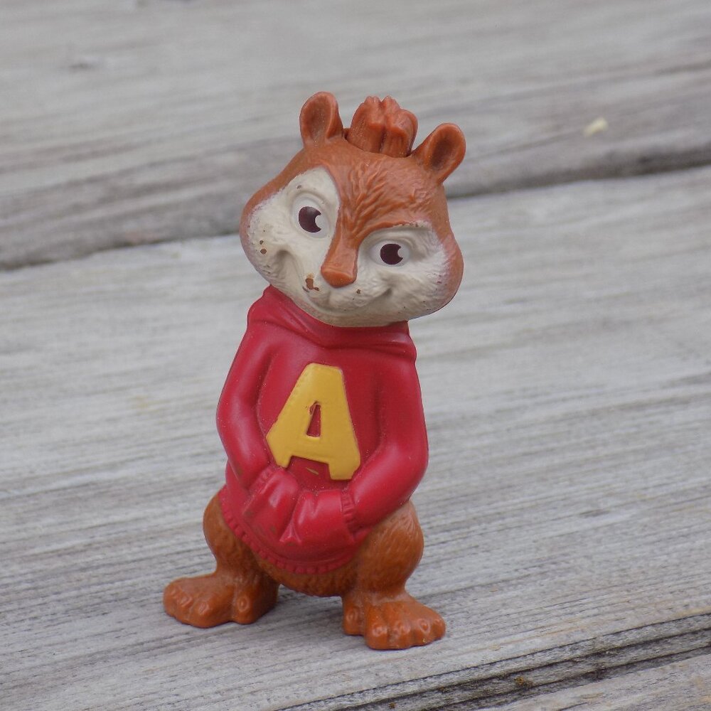 Alvin Chipmunk, Small Toy 2010 McDonalds Toy *